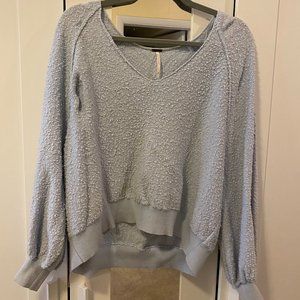 Free People light blue sweater